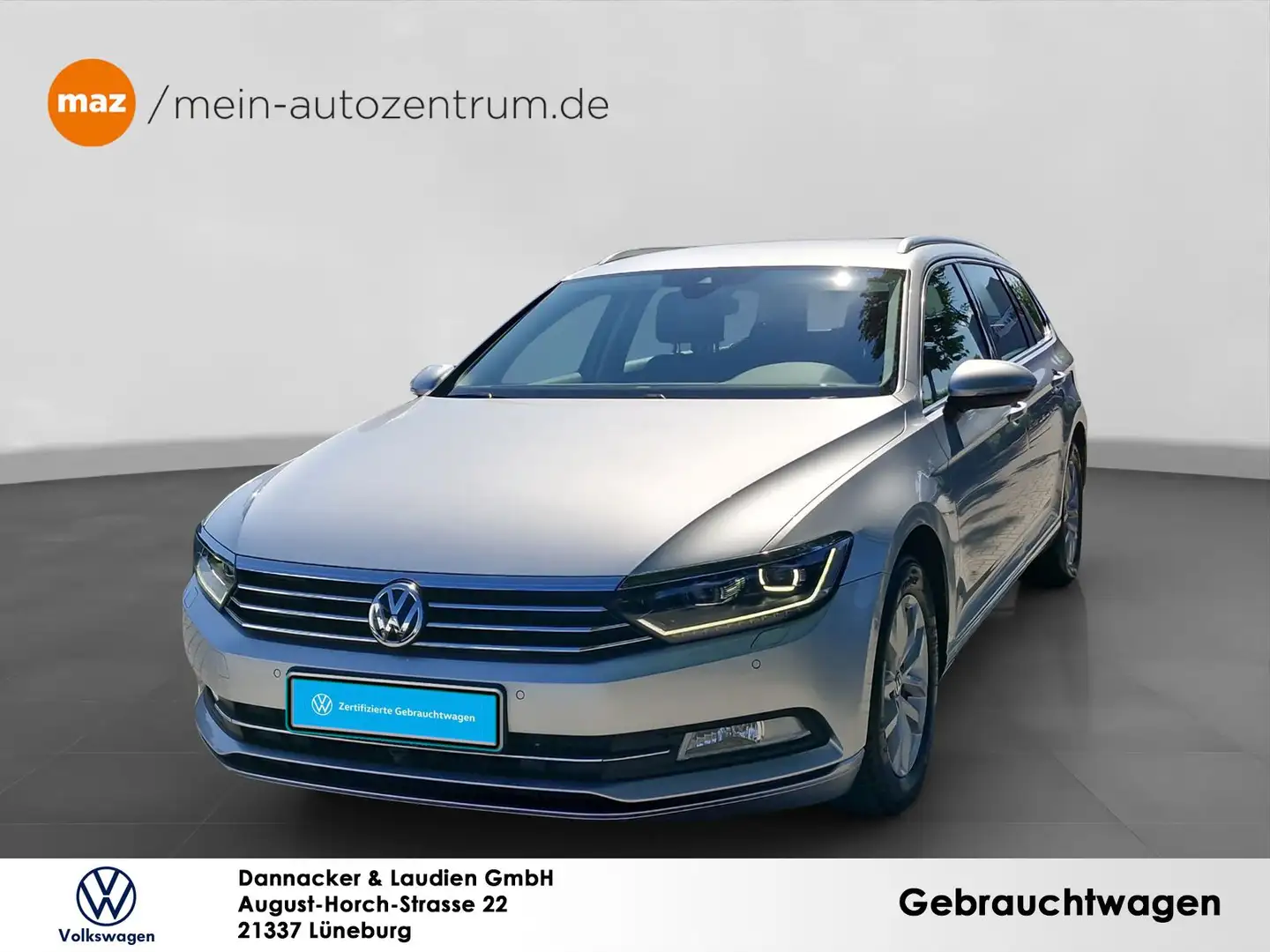 Volkswagen Passat Variant 1.4 TSI Comfortline Alu LED Navi AC Silber - 1