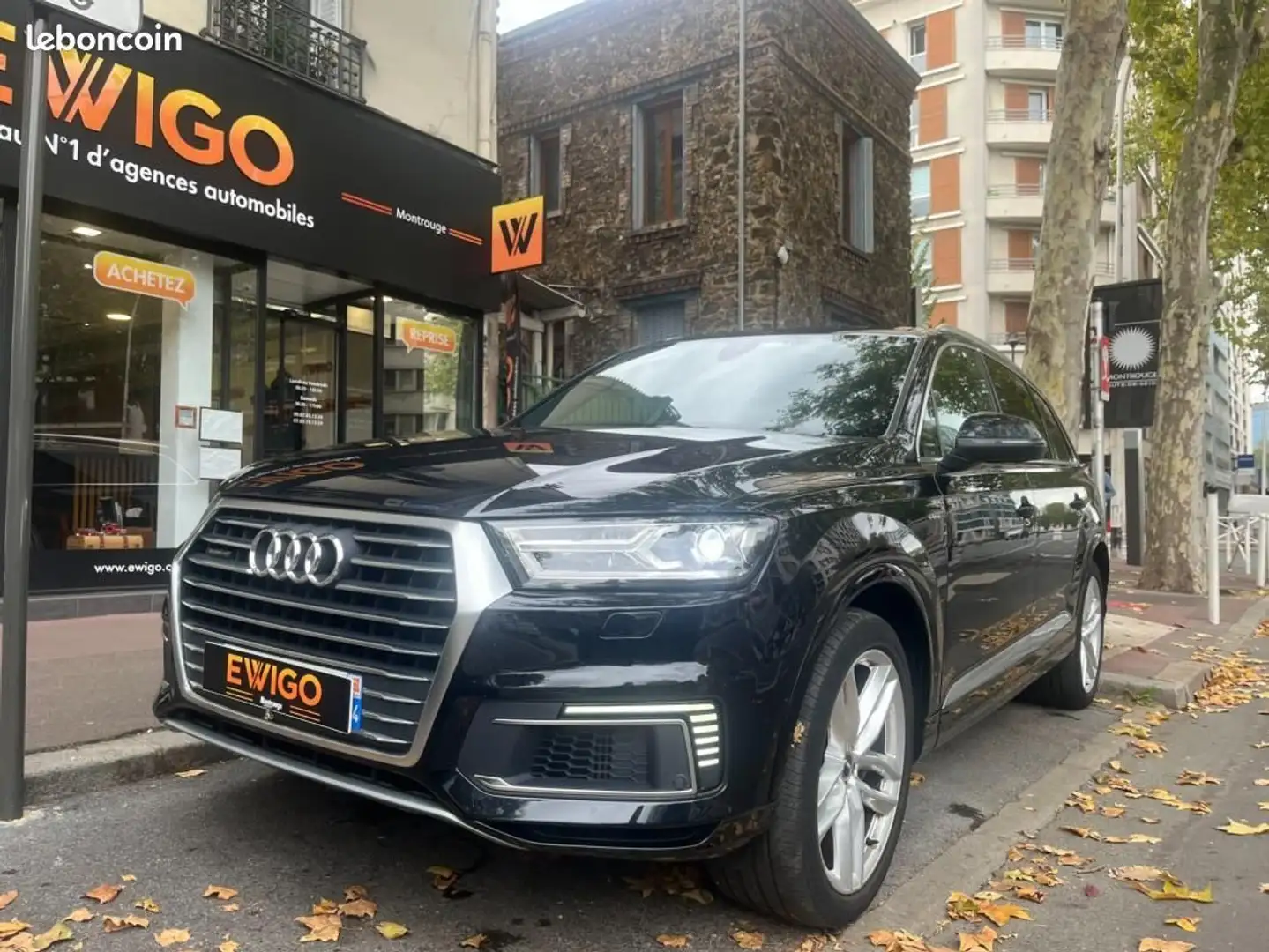Audi Q7 3.0 TDI E-TRON 373H 260 PHEV HYBRID S-LINE QUATTRO TIPTRONIC BVA Schwarz - 1