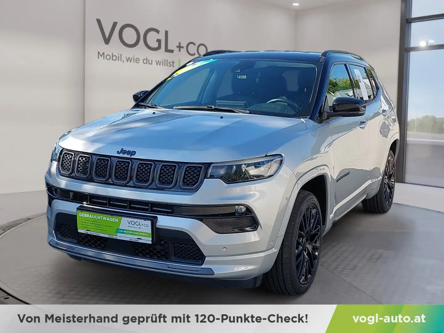 Jeep Compass Compass 1.3 PHEV S 240 PS AT 4xe Silber - 1