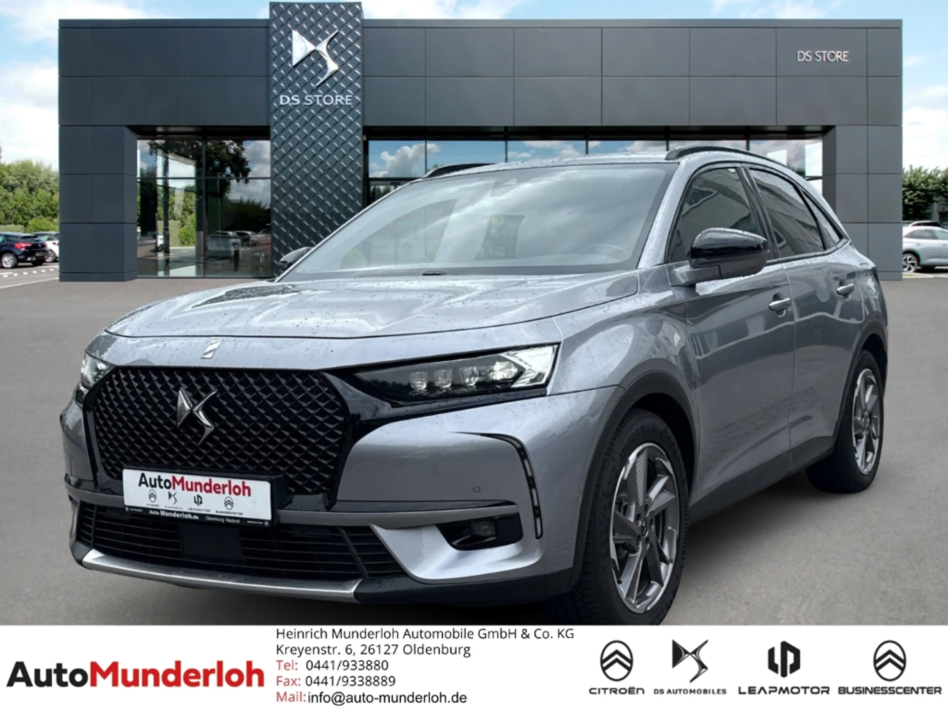 DS Automobiles DS 7 E-Tense 225 Ligne Noir Plug-In LEDER NAVI LED-ACTI