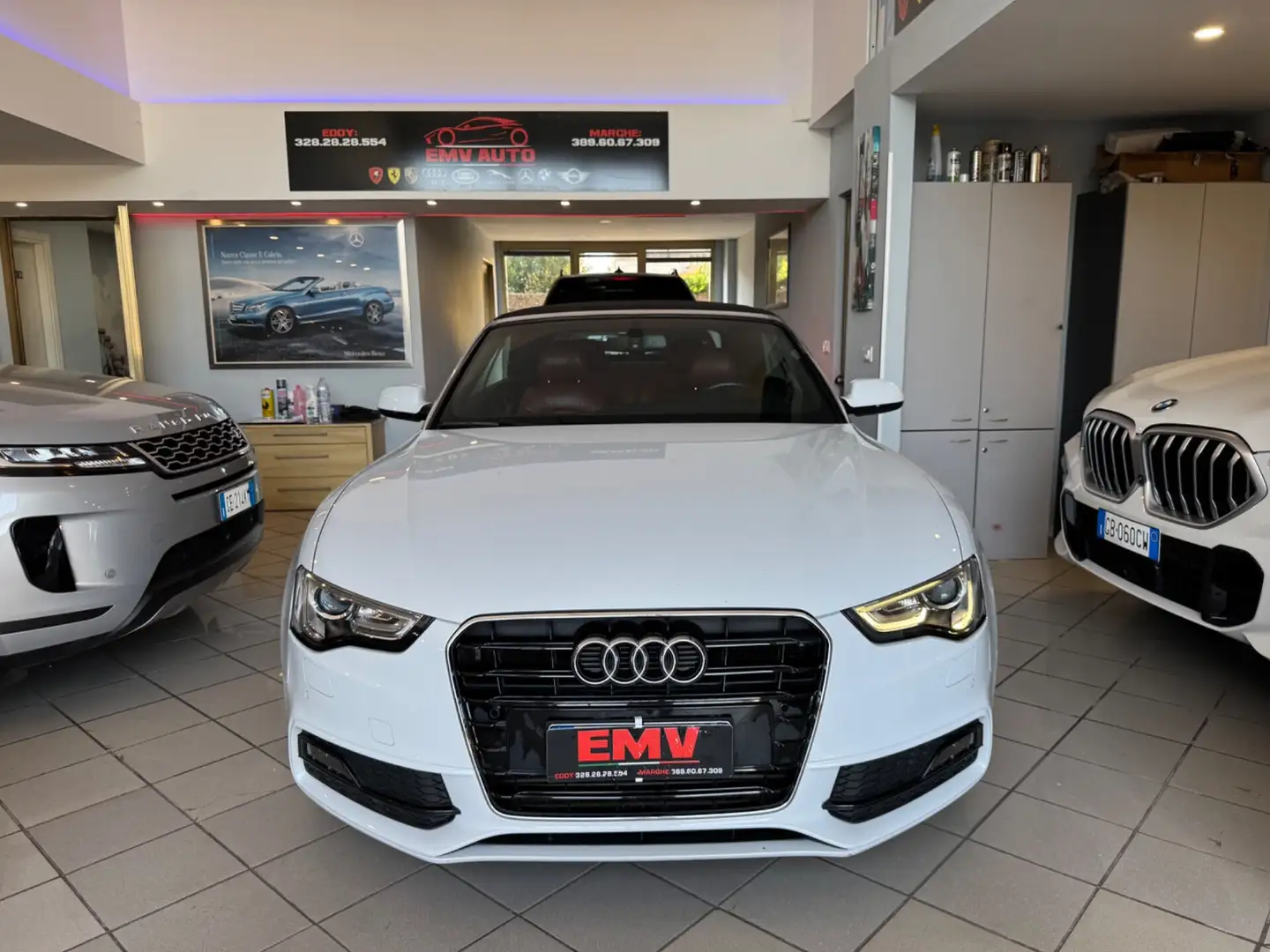 Audi A5 Cabrio 2.0 TDI 177 CV Bianco - 2