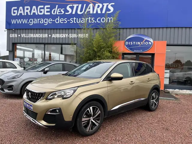 2017 Peugeot 3008 in Yellow for sale