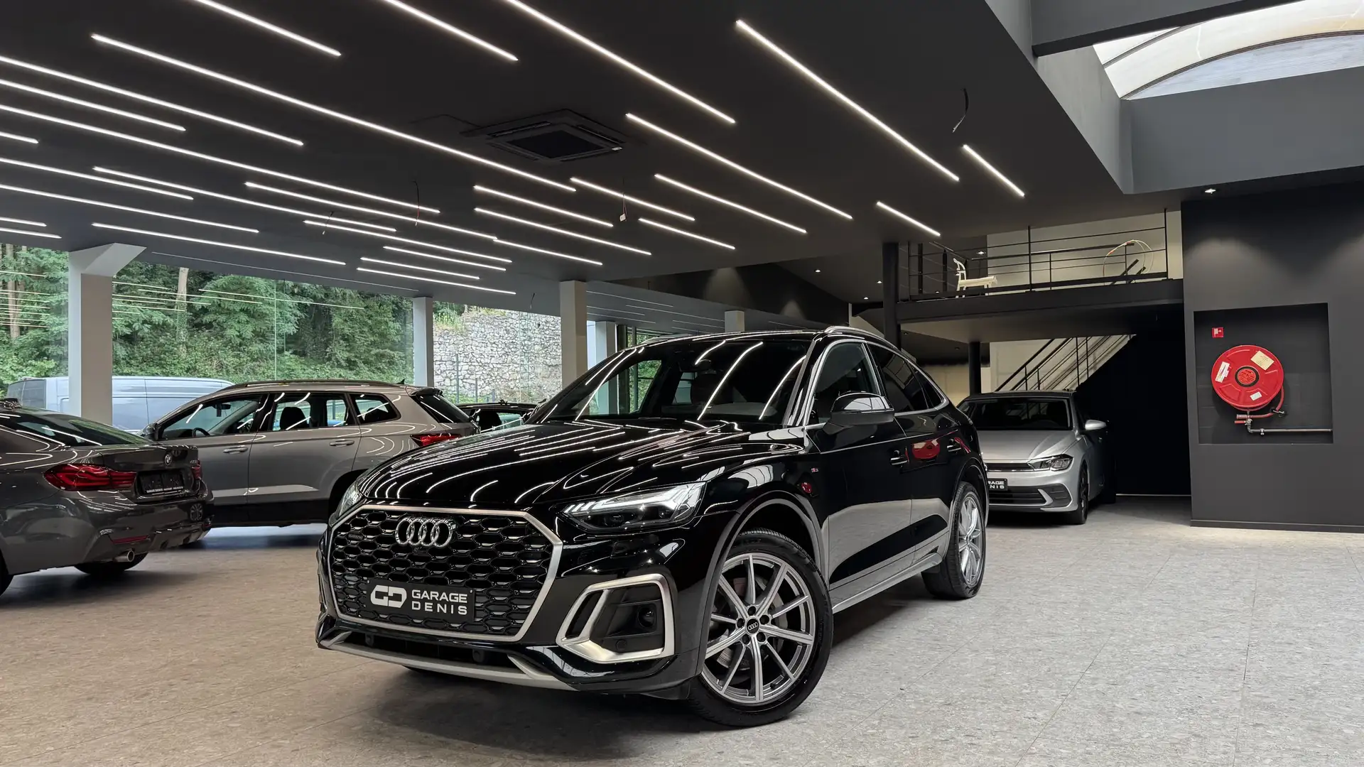 Audi Q5 Sportback PHEV 50 TFSIe Quattro S line S tronic Zwart - 1