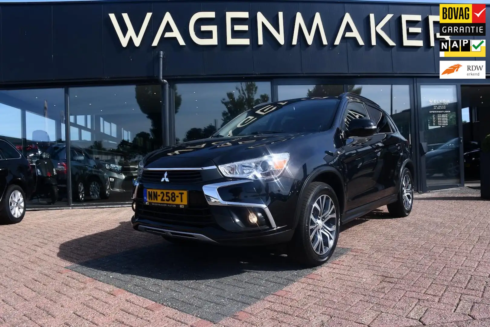 Mitsubishi ASX 1.6 Cleartec Connect Pro Clima|Cruise|Navi! Zwart - 1