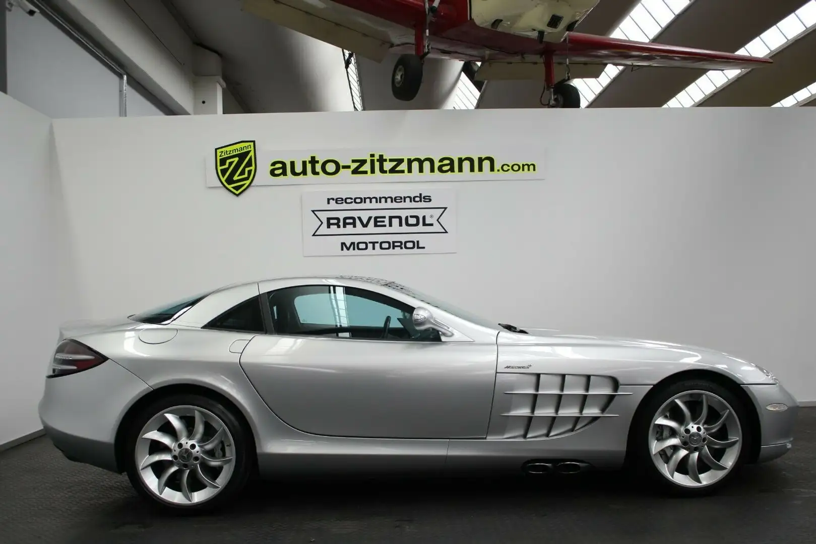 Mercedes-Benz SLR McLaren Coupé/DT.AUSLIEF/WENIG KM/KERAMIK Silber - 1