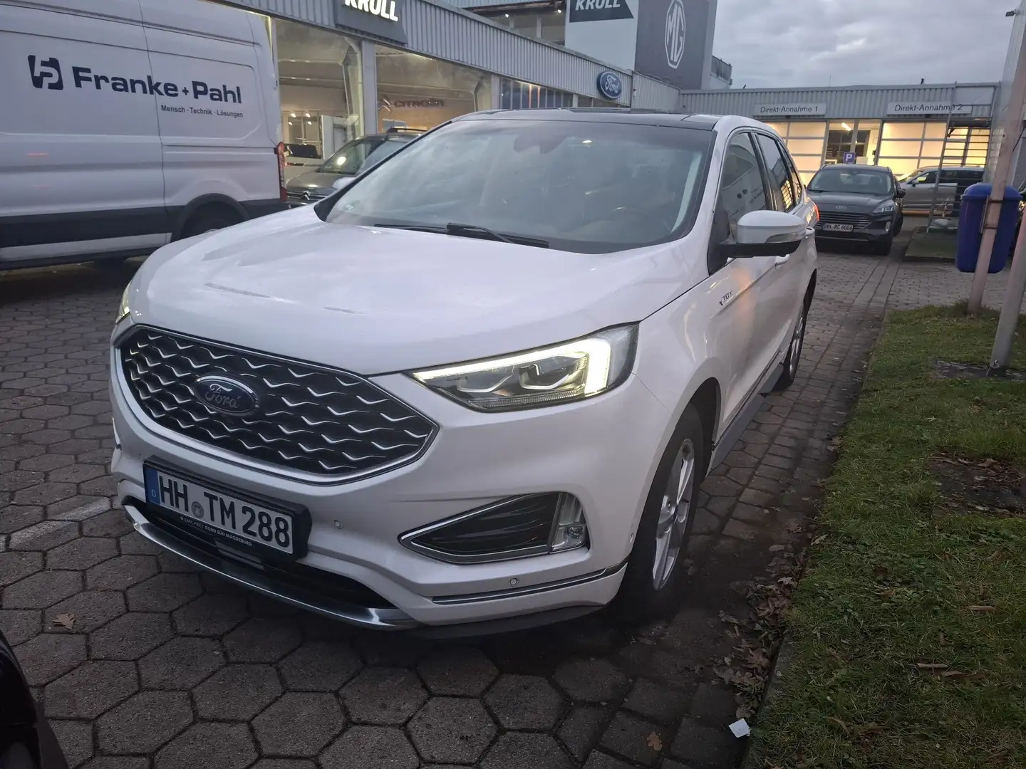 Ford Edge Vignale 4x4 Weiß - 1