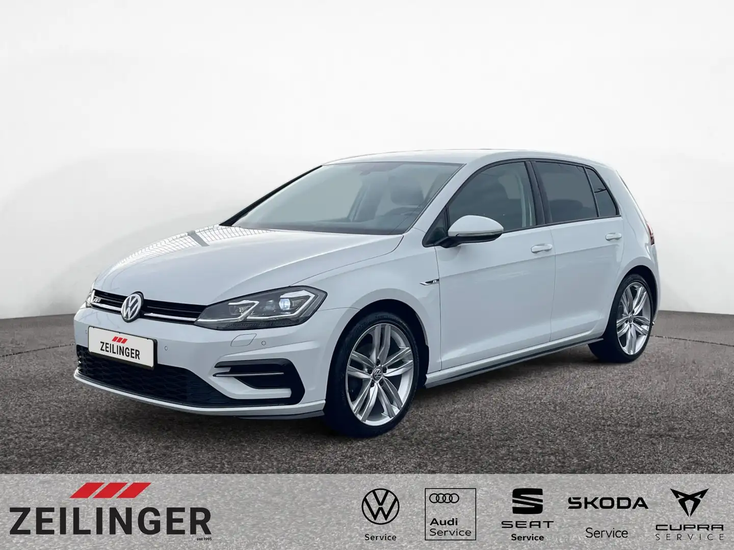 Volkswagen Golf Highline BMT TSI DSG|NAVI|ACC|AHK|CLIMATRON Blanc - 1