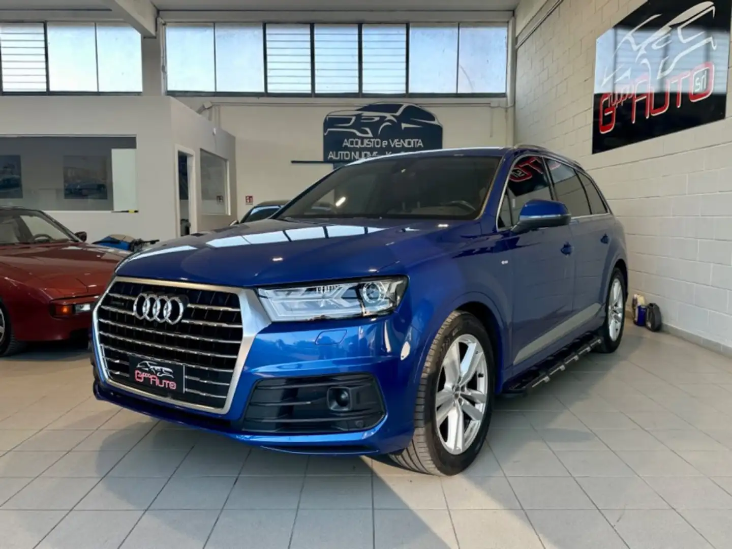 Audi Q7 3.0 TDI 218CV ultra qu. tipt. *S-LINE COMPLETO* Blu/Azzurro - 1
