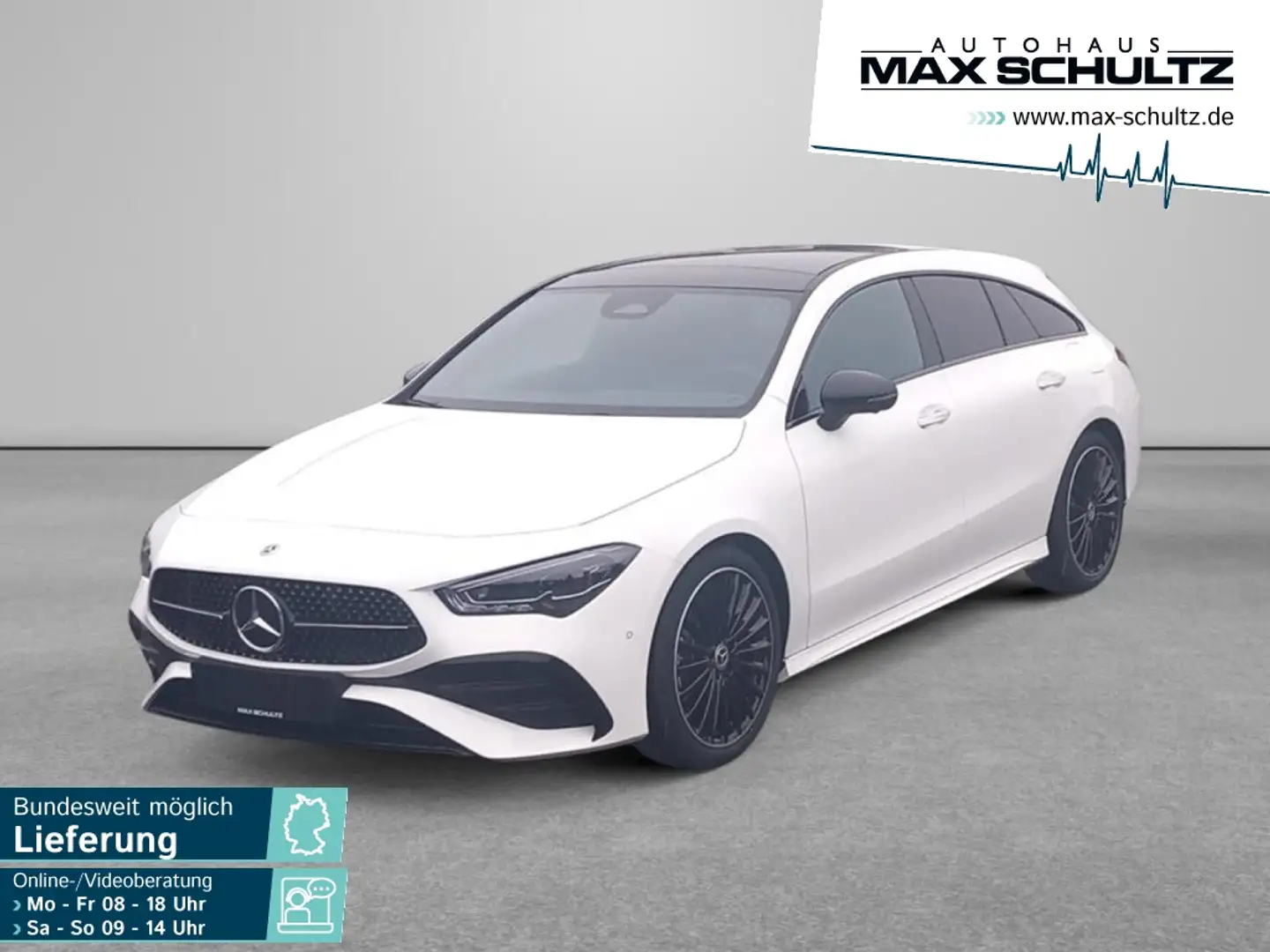 Mercedes-Benz CLA 250 4M SB AMG*Pano-Dach*Navi*Kamera*LED*DAB* Blanc - 1