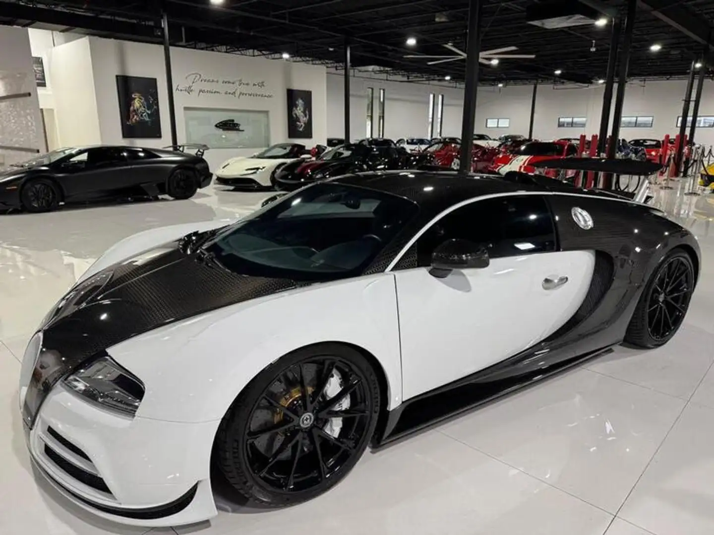 Bugatti Veyron VEYRON 16.4 1001HP 1 of 2 LINEA VIVERE OF MANSORY Bílá - 1