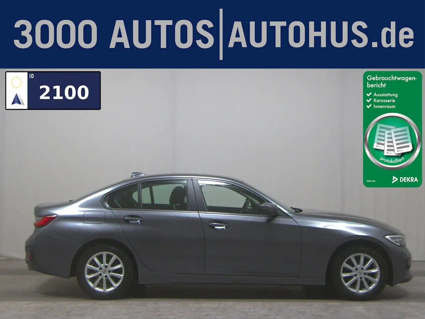 BMW 320 dA Advantage Navi LED LC+ ÜPDC Shz Gris - 1