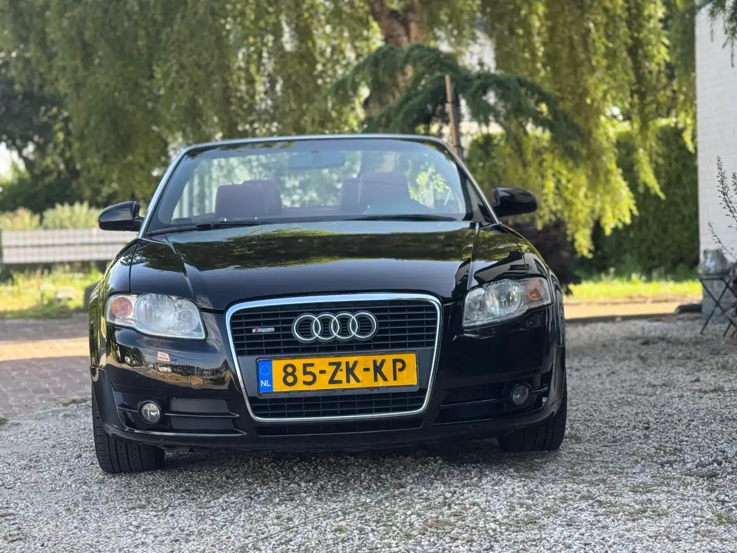 Audi A4 Cabriolet 2.0 TDI Pro Line|Leder|Navi|Clima|Stoelv Zwart - 2