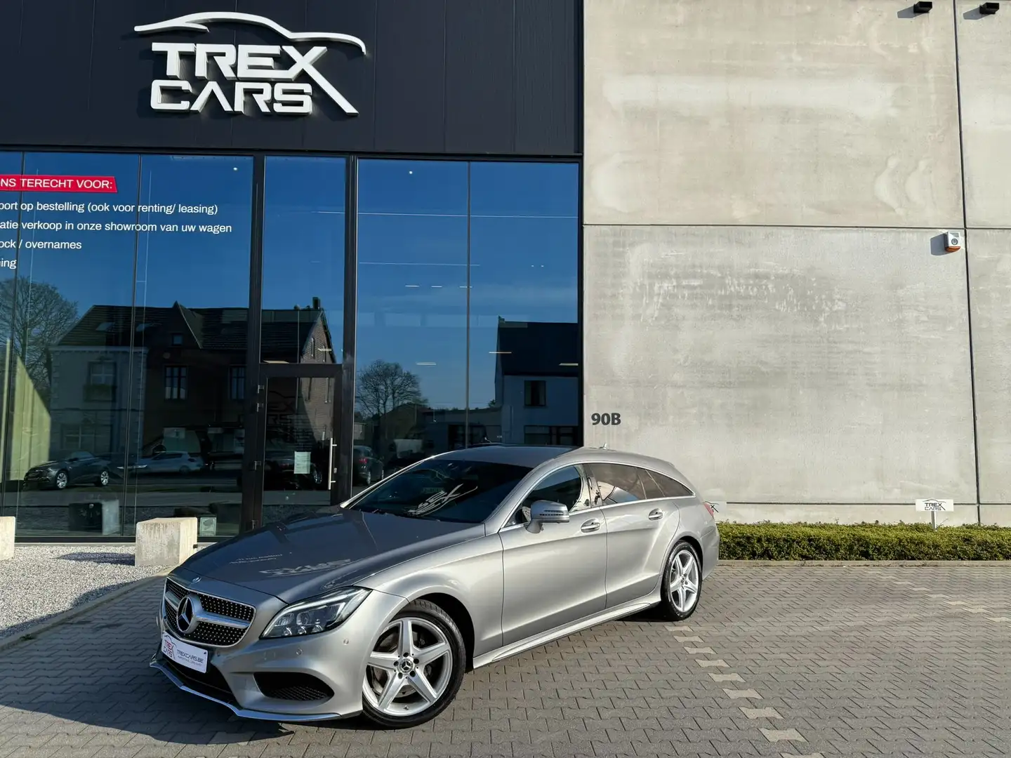 Mercedes-Benz CLS 220 SB/ Luchtv/ AMG- line, 360°camera, leder, hifi Gri - 2
