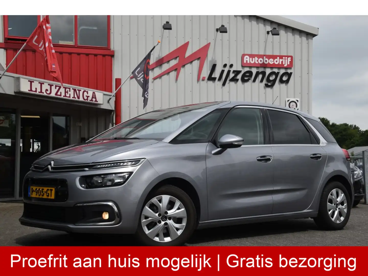 Citroen C4 Picasso 1.6 BlueHDI Business 94g. Carplay | Navi | Bluetoo Grijs - 1