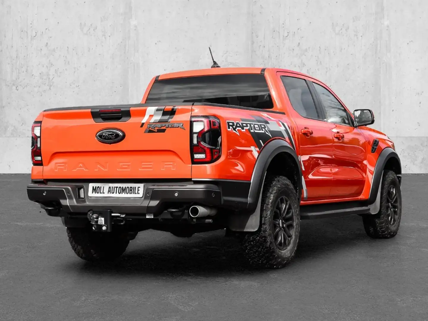 Ford e-4WD Doppelkabine 3.0 Ecoboost EU6d AHK-abnehmbar Orange - 2
