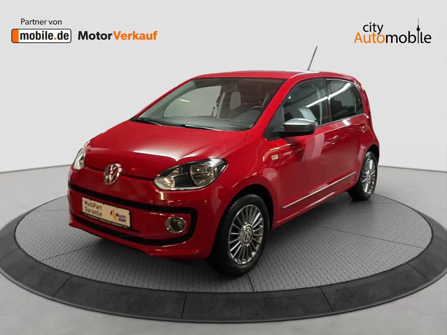 Volkswagen up! cheer up!/Klimaanlage Rot - 1