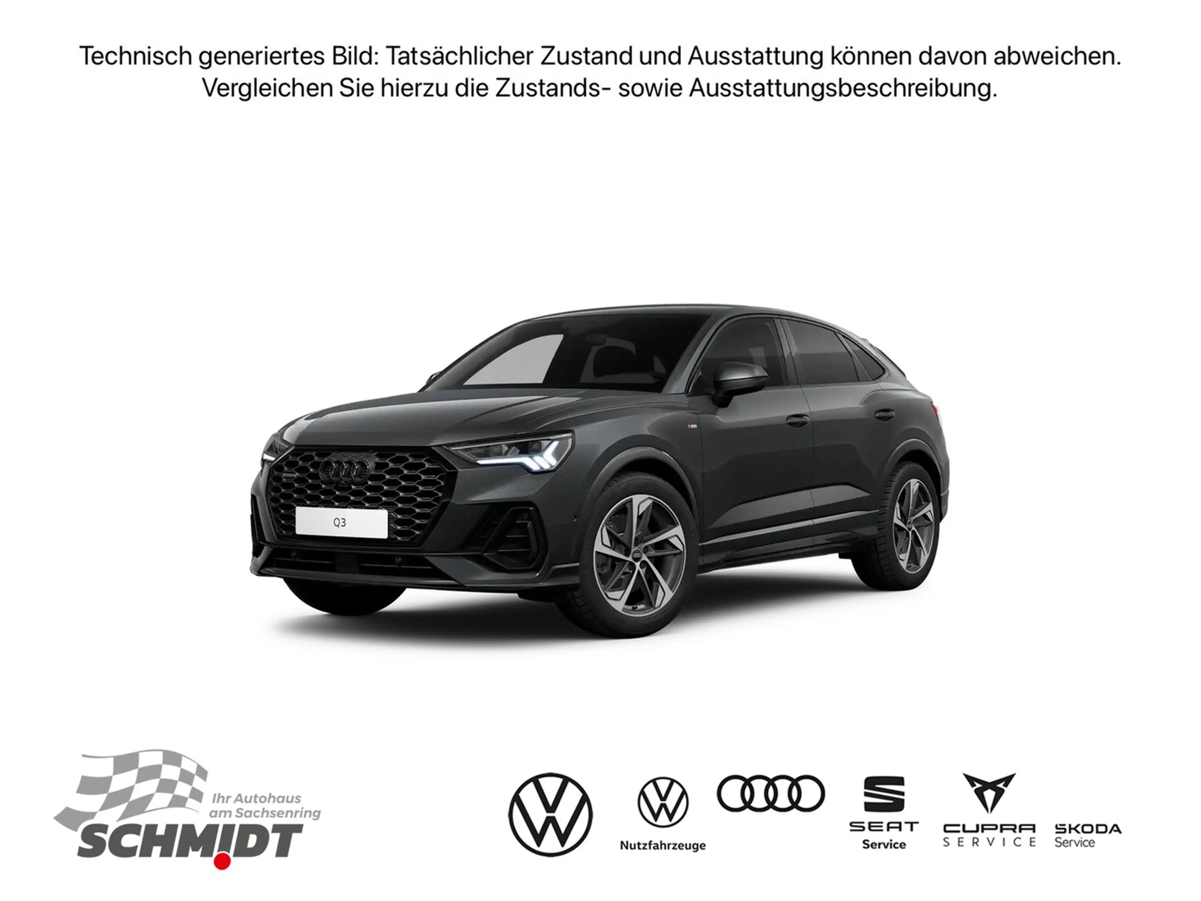 Audi Q3 Sportback 40 TFSI quattro S line Matrix 360°