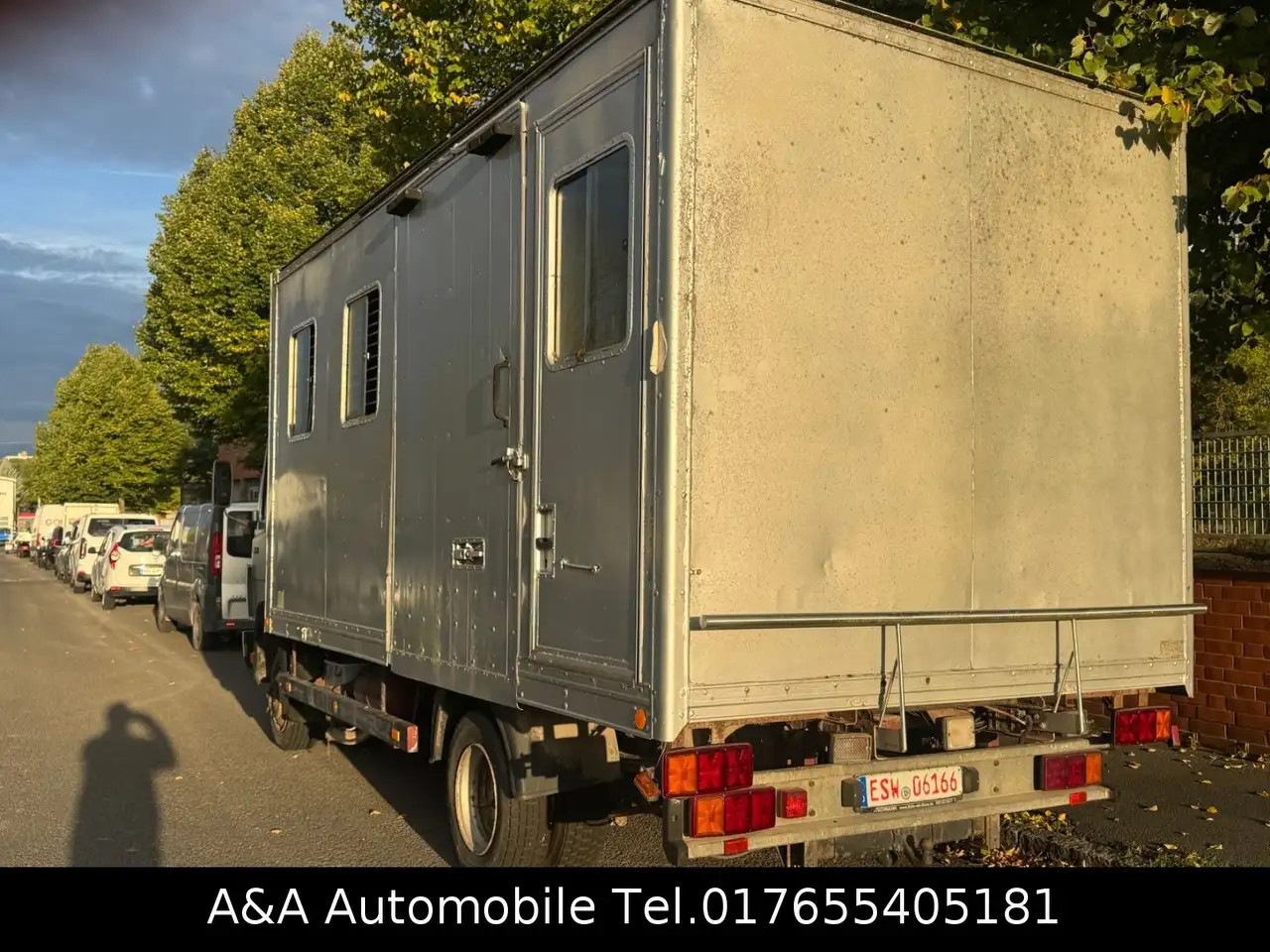 Mercedes-Benz 814 6 Zylinder Pferdetransporter Blatt-Blatt, foto 6