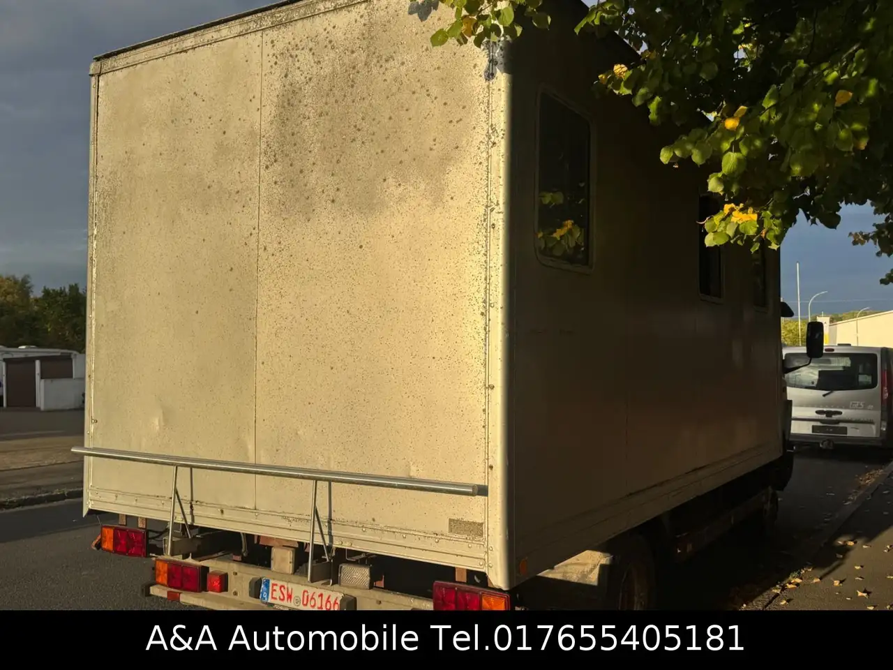 Mercedes-Benz 814 6 Zylinder Pferdetransporter Blatt-Blatt, foto 5