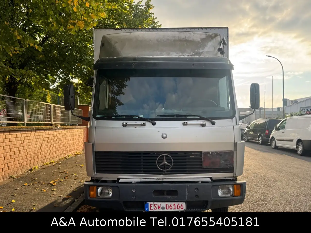 Mercedes-Benz 814 6 Zylinder Pferdetransporter Blatt-Blatt, foto 3