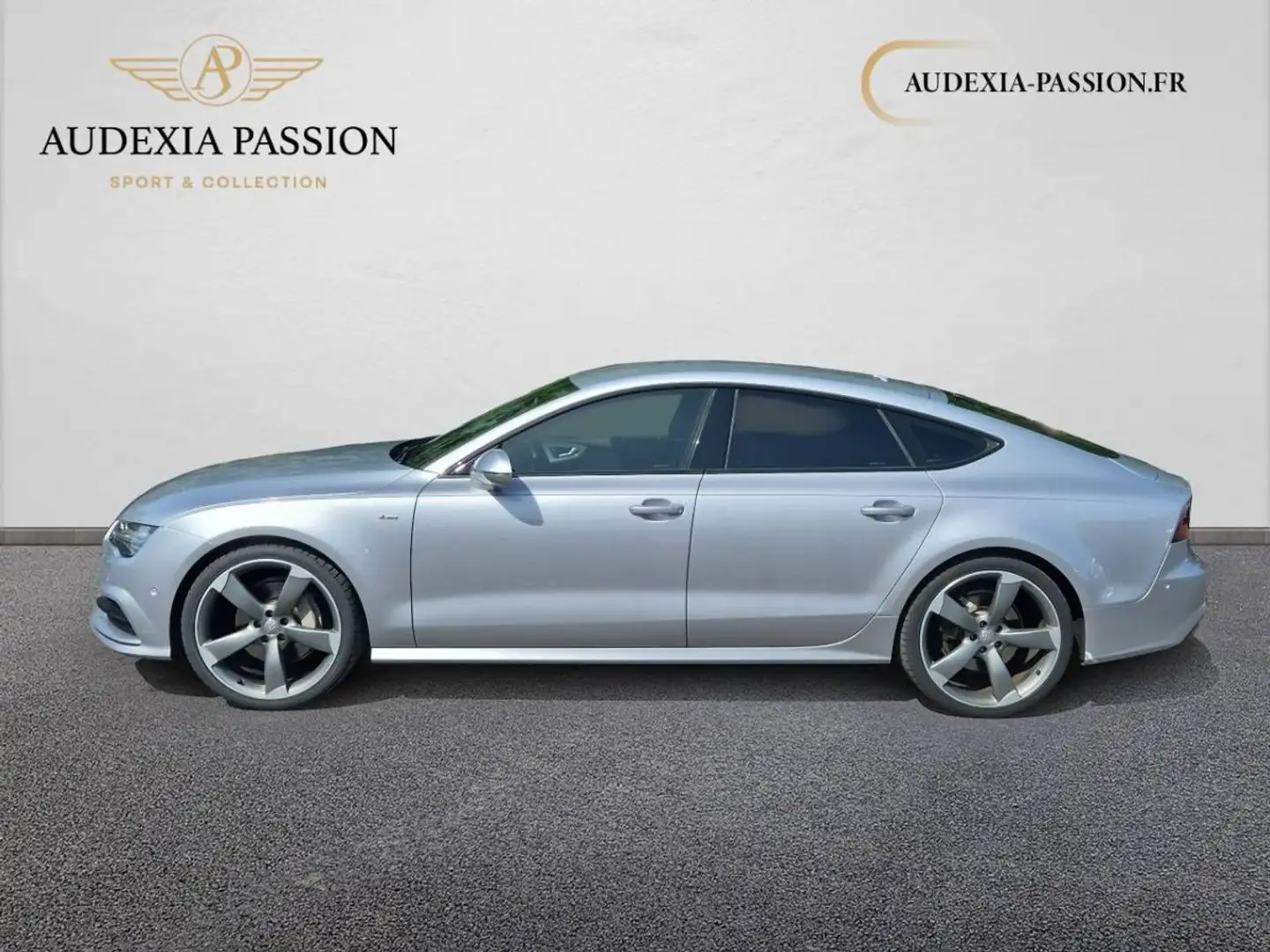 Audi A7 V6 3.0 TDI 272 S tronic 7 Quattro S line Gris - 2