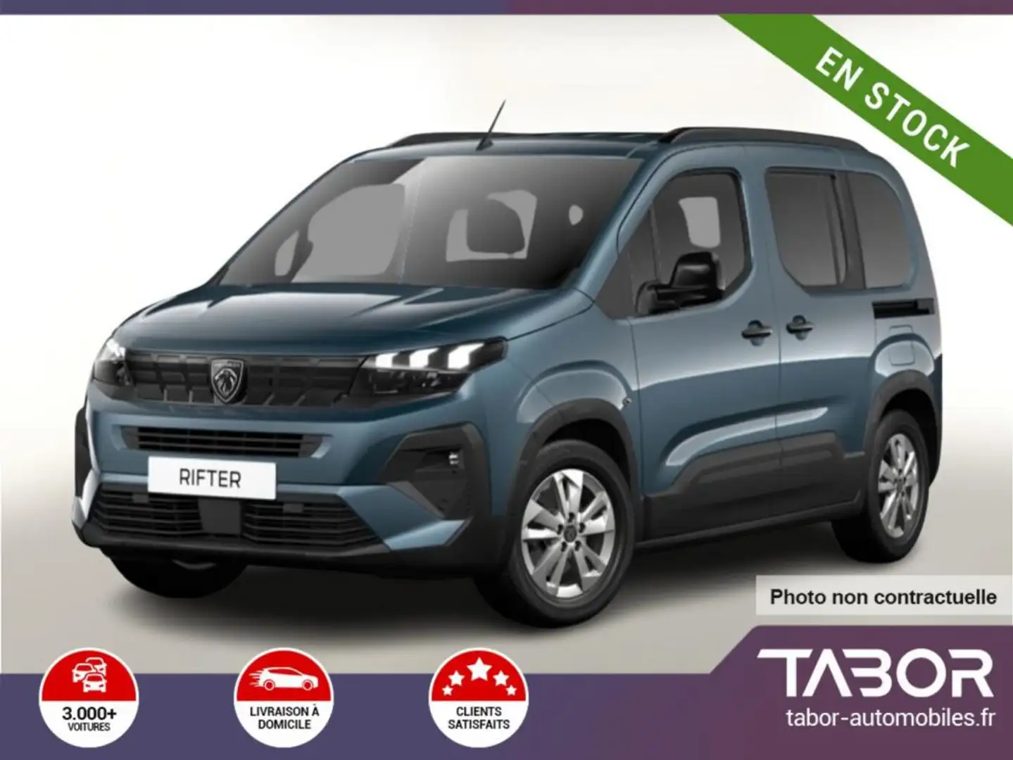 Peugeot Rifter 1.5 BHDi 100 Allure L1 GPS 16R Bleu - 1
