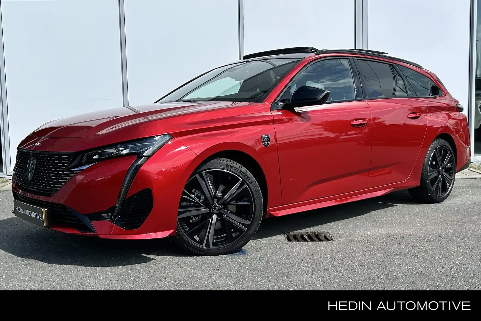 Peugeot 308 SW 1.2 Hybrid 145 e-DCS6 GT | Full options! | Trek Rood - 1