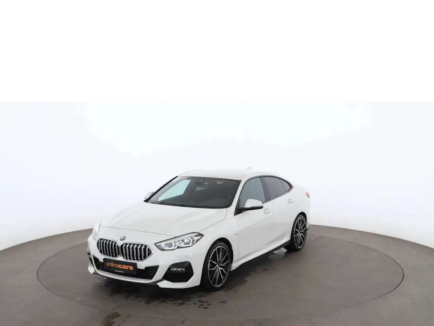 BMW 218 i Gran Coupe M-Sport Aut LED RADAR NAVI LEDER Wit - 1