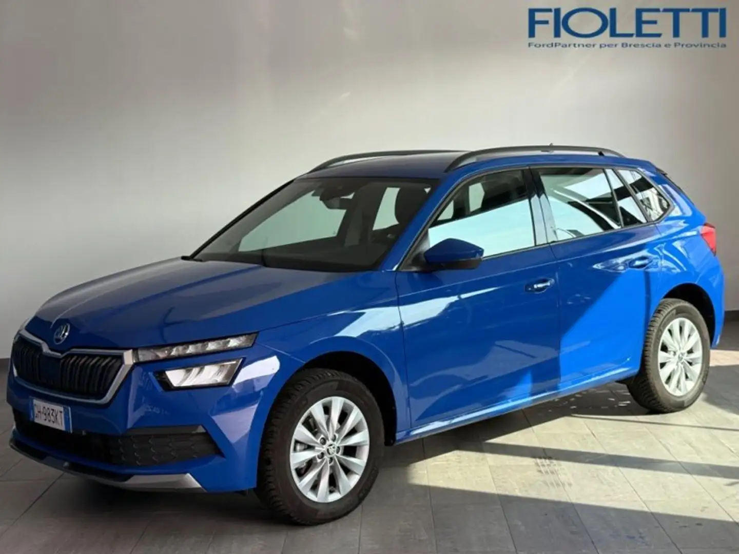 Skoda Kamiq 1.0 TSI 110 CV AMBITION Blauw - 1