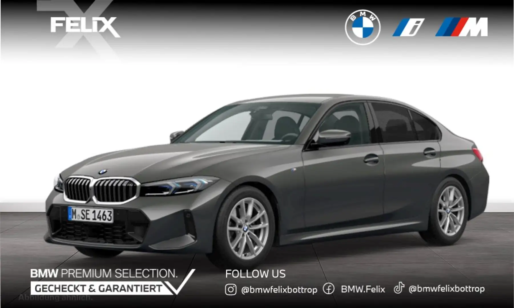 BMW 320 d xDrive M SPORTPAKET+LCI/FACELIFT+STOP&GO+HEAD UP Grau - 1
