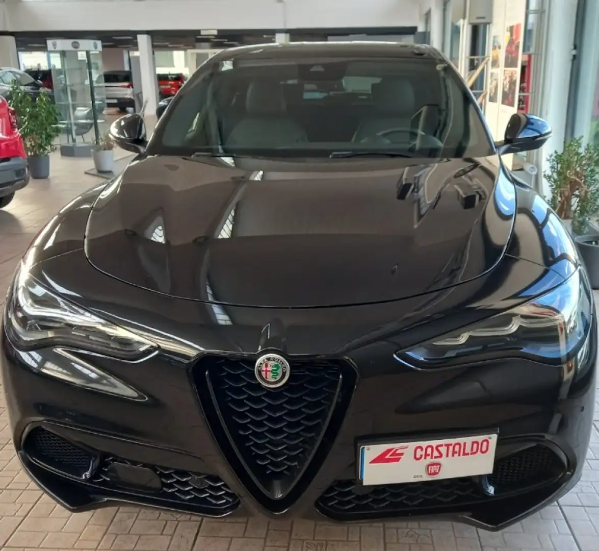 Alfa Romeo Stelvio 2.2 Turbodiesel 210 CV AT8 Q4 Sprint Nero - 1