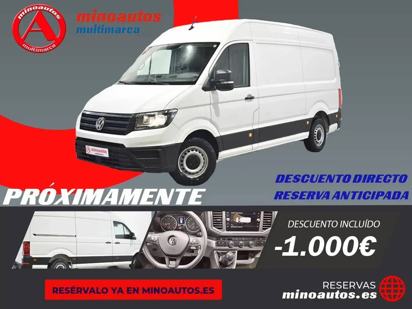 Volkswagen Crafter FURGÓN 35 L3H2 2.0 TDI 177 CV 4MOTION Blanc - 1