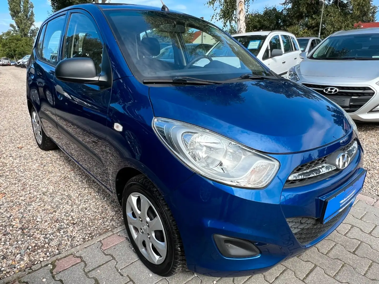 Hyundai i10 5 Star Edition*2.HD*Klima*E-Paket*TÜV NEU Blau - 2