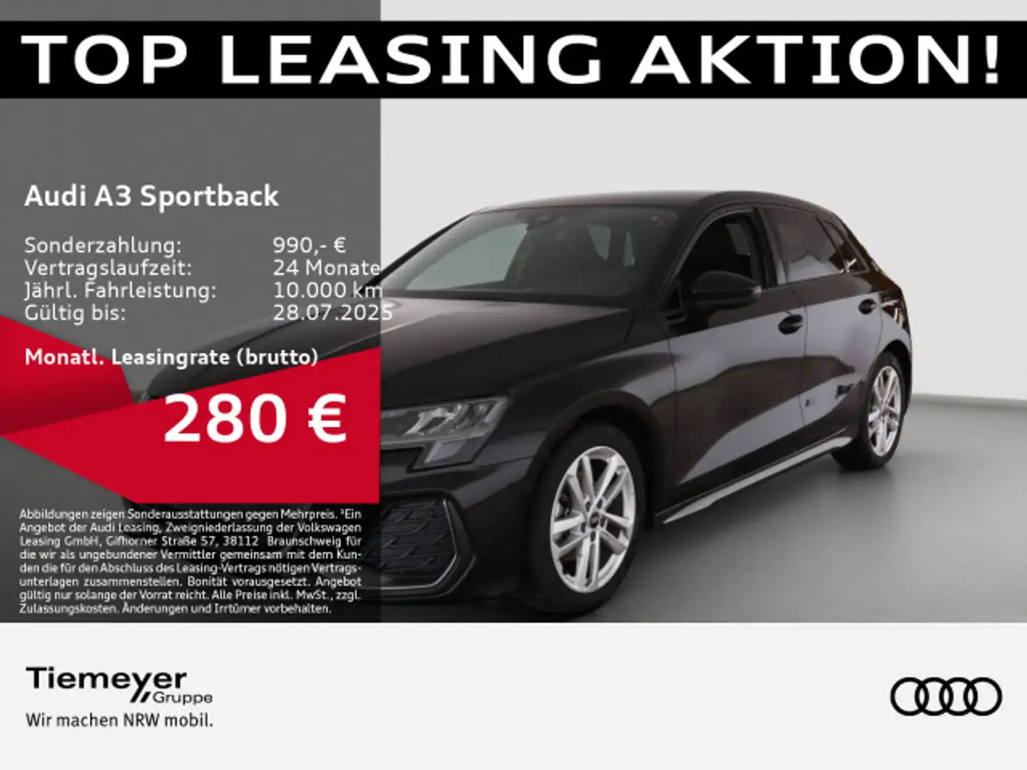 Audi A3 35 TFSI S LINE SONOS HuD LM18 Noir - 1