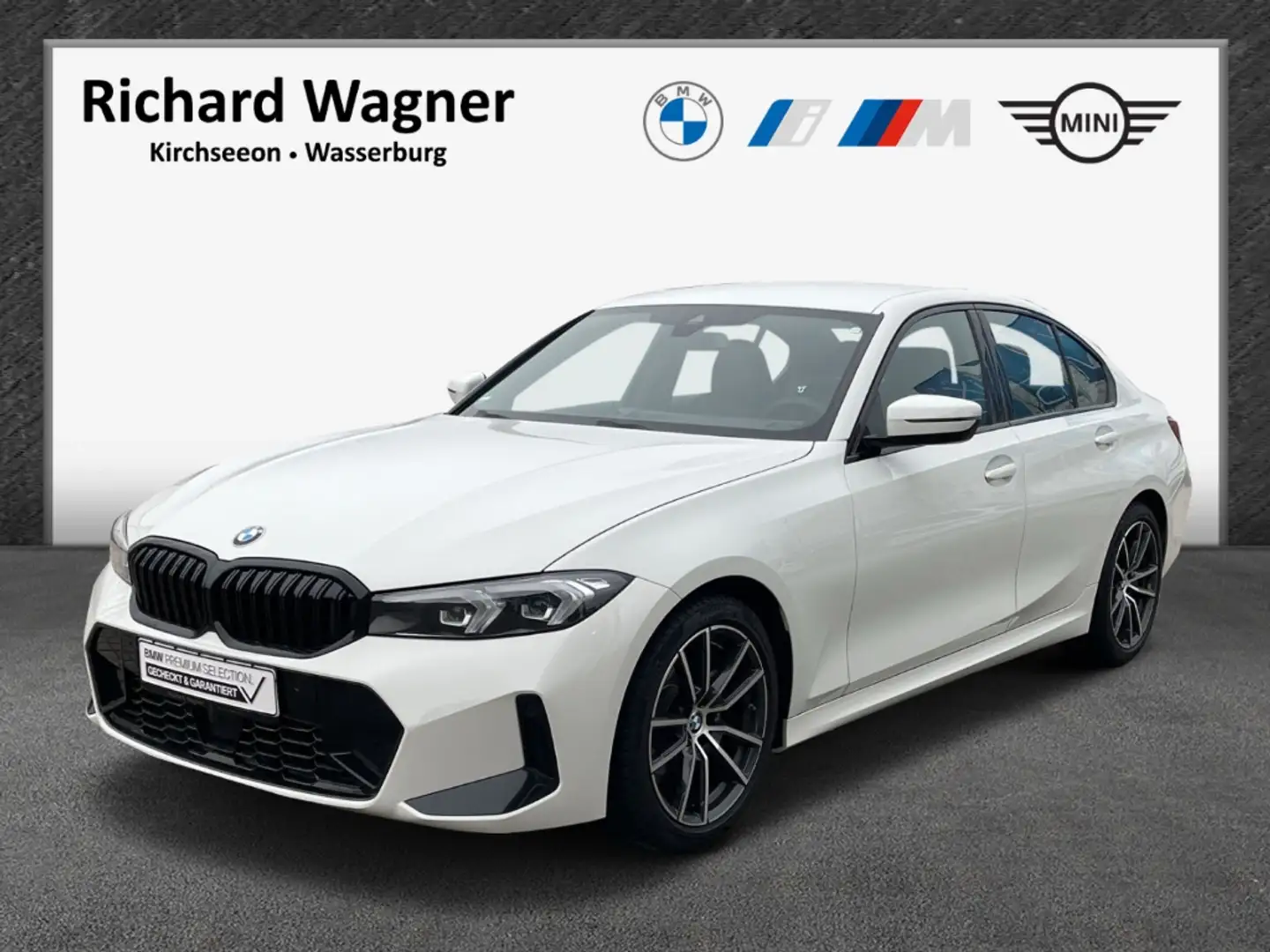 BMW 318 i M Sport Widescreen Facelift ACC LED HiFi Weiß - 1