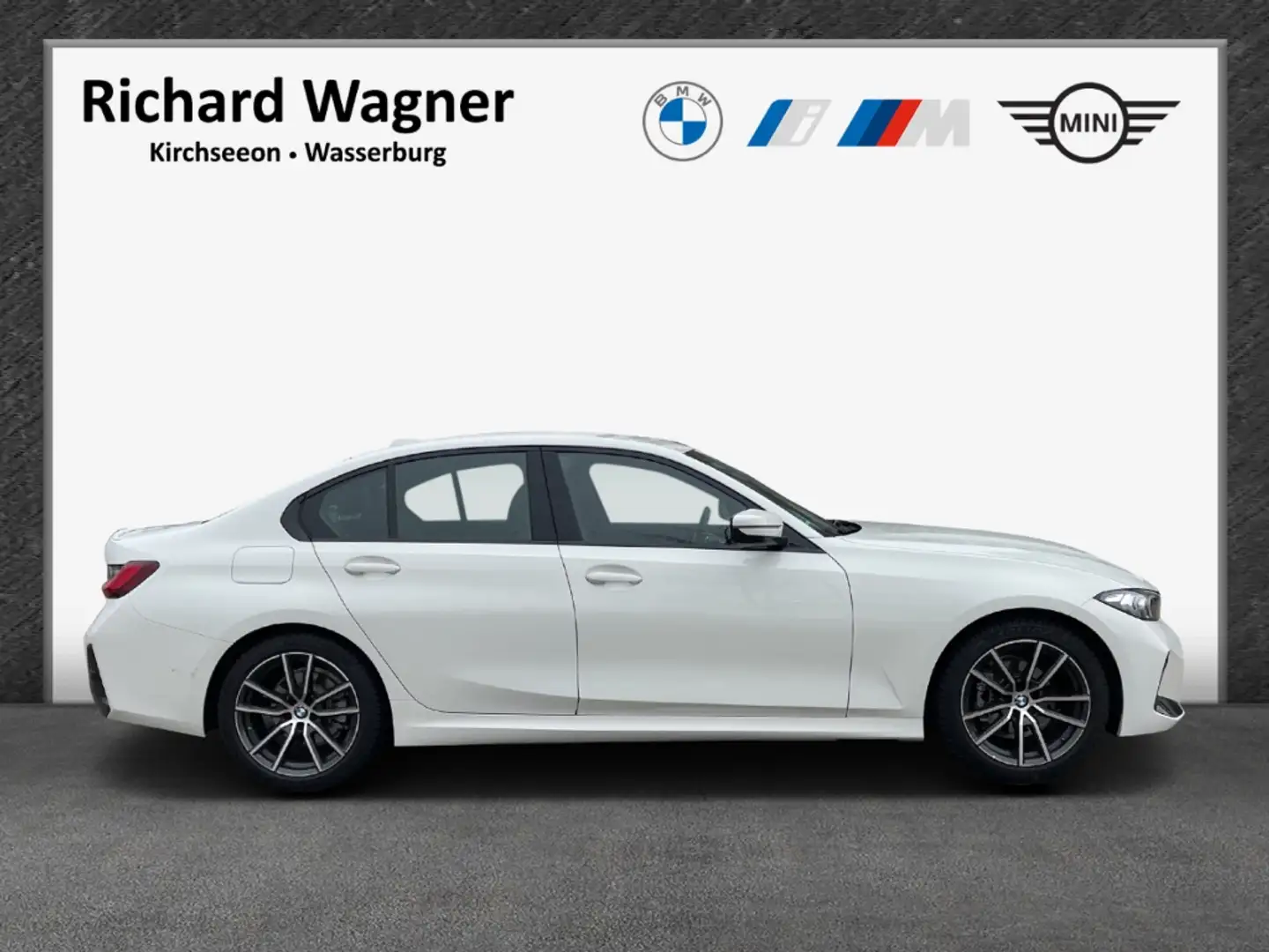 BMW 318 i M Sport Widescreen Facelift ACC LED HiFi Weiß - 2