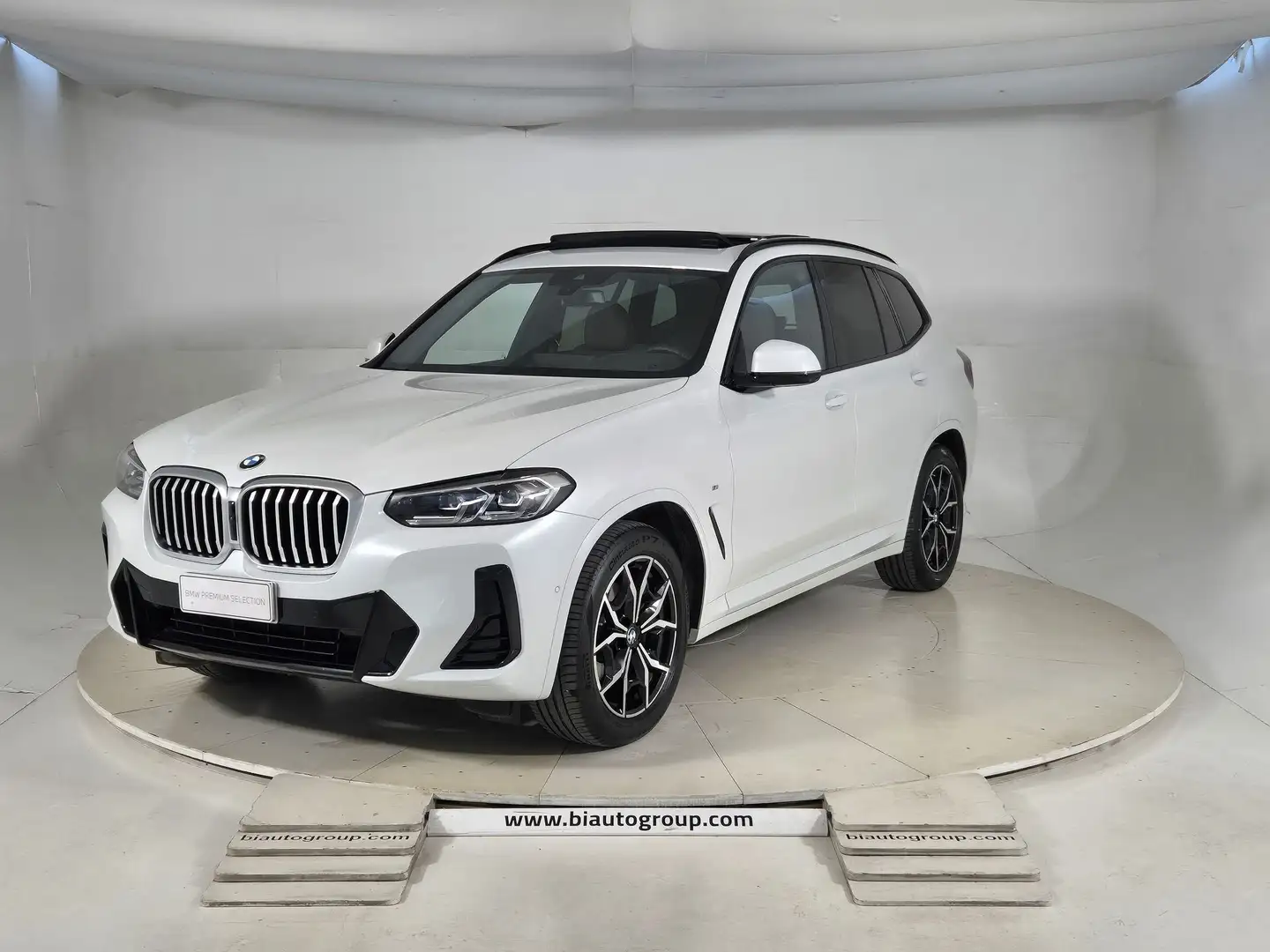 BMW X3 G01 2021 xdrive20d mhev 48V Msport auto Blanc - 1