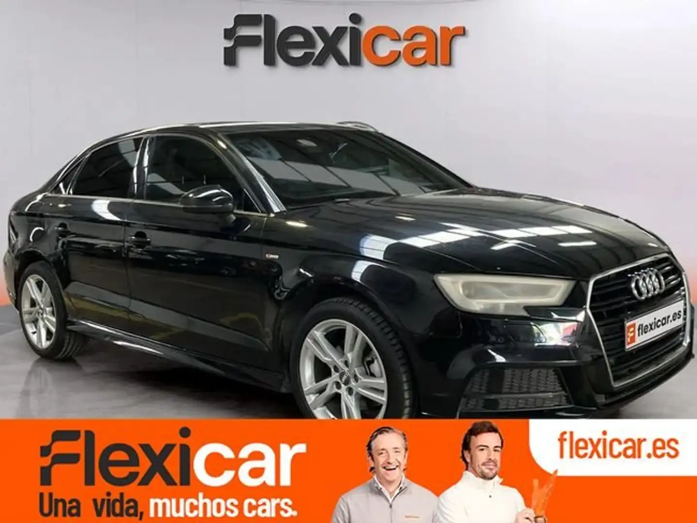 Audi A3 Sportback 1.6TDI S tronic 85kW Negro - 1