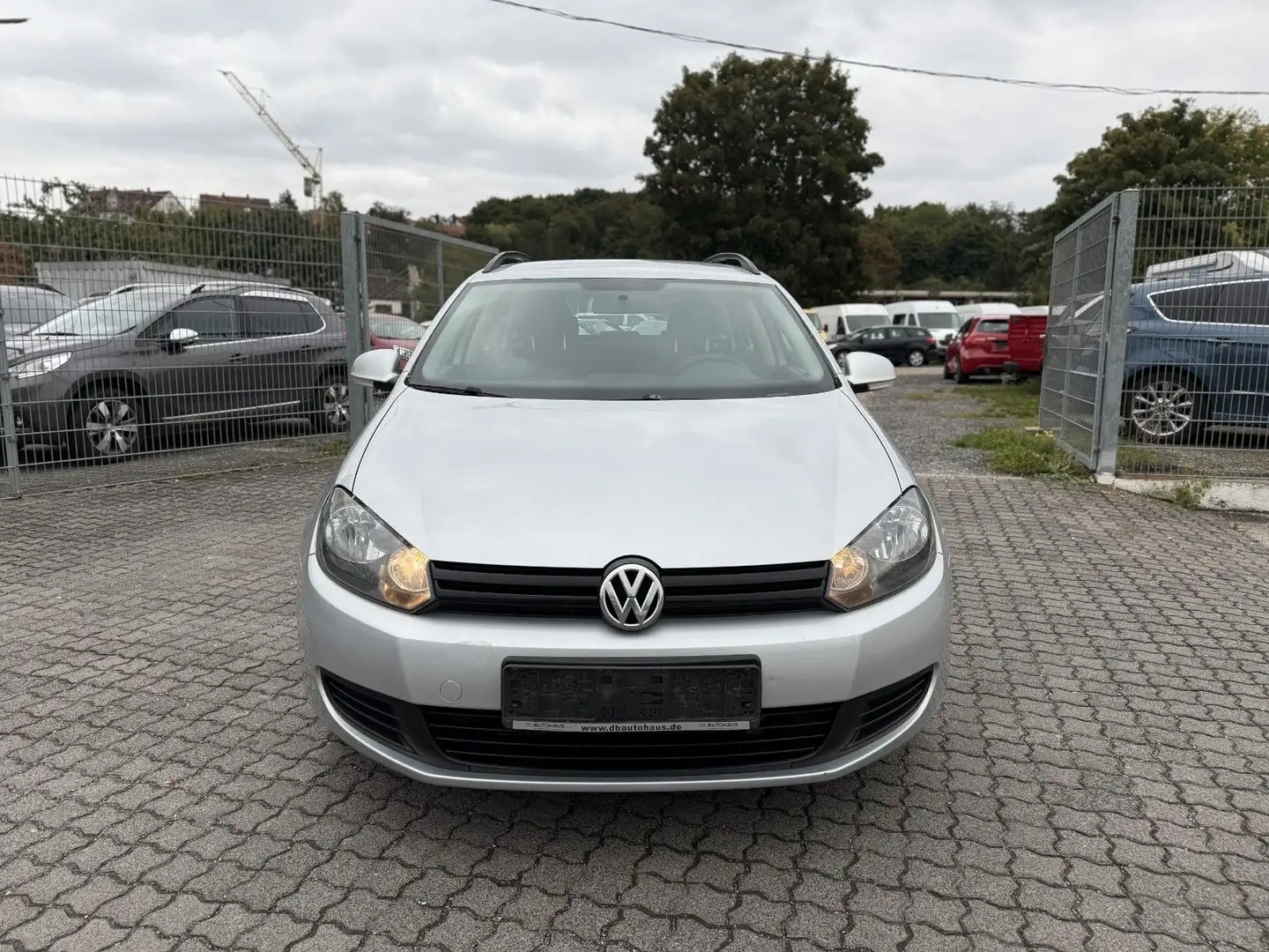 Volkswagen Golf VI Variant 1.6 TDI Trendline Navi Klima AHK Argent - 2
