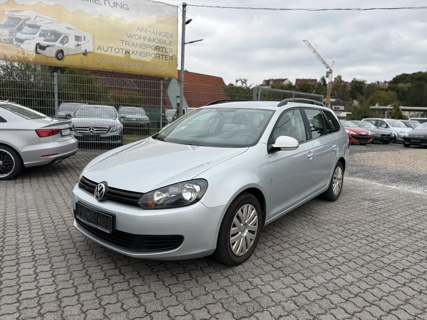 Volkswagen Golf VI Variant 1.6 TDI Trendline Navi Klima AHK Argent - 1