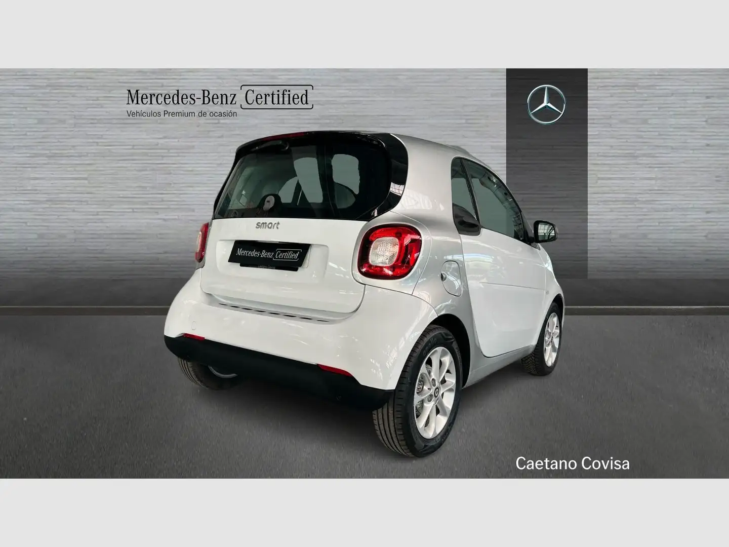 smart forTwo 60kW(81CV) EQ coupe Blanco - 2