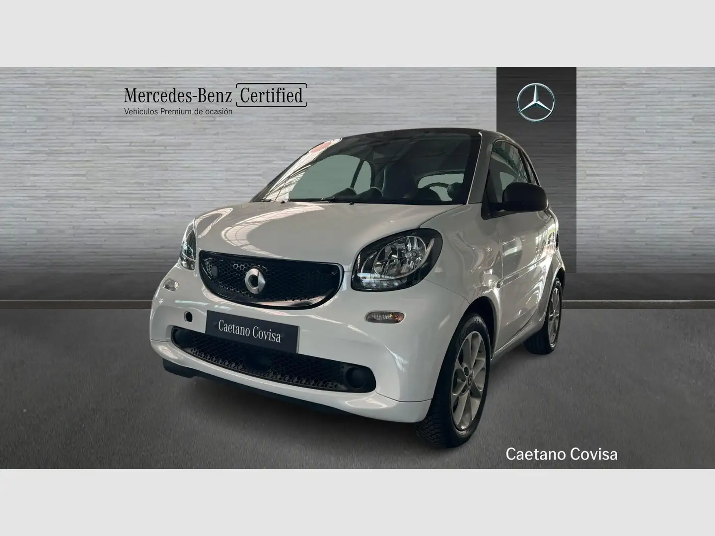 smart forTwo 60kW(81CV) EQ coupe Blanco - 1