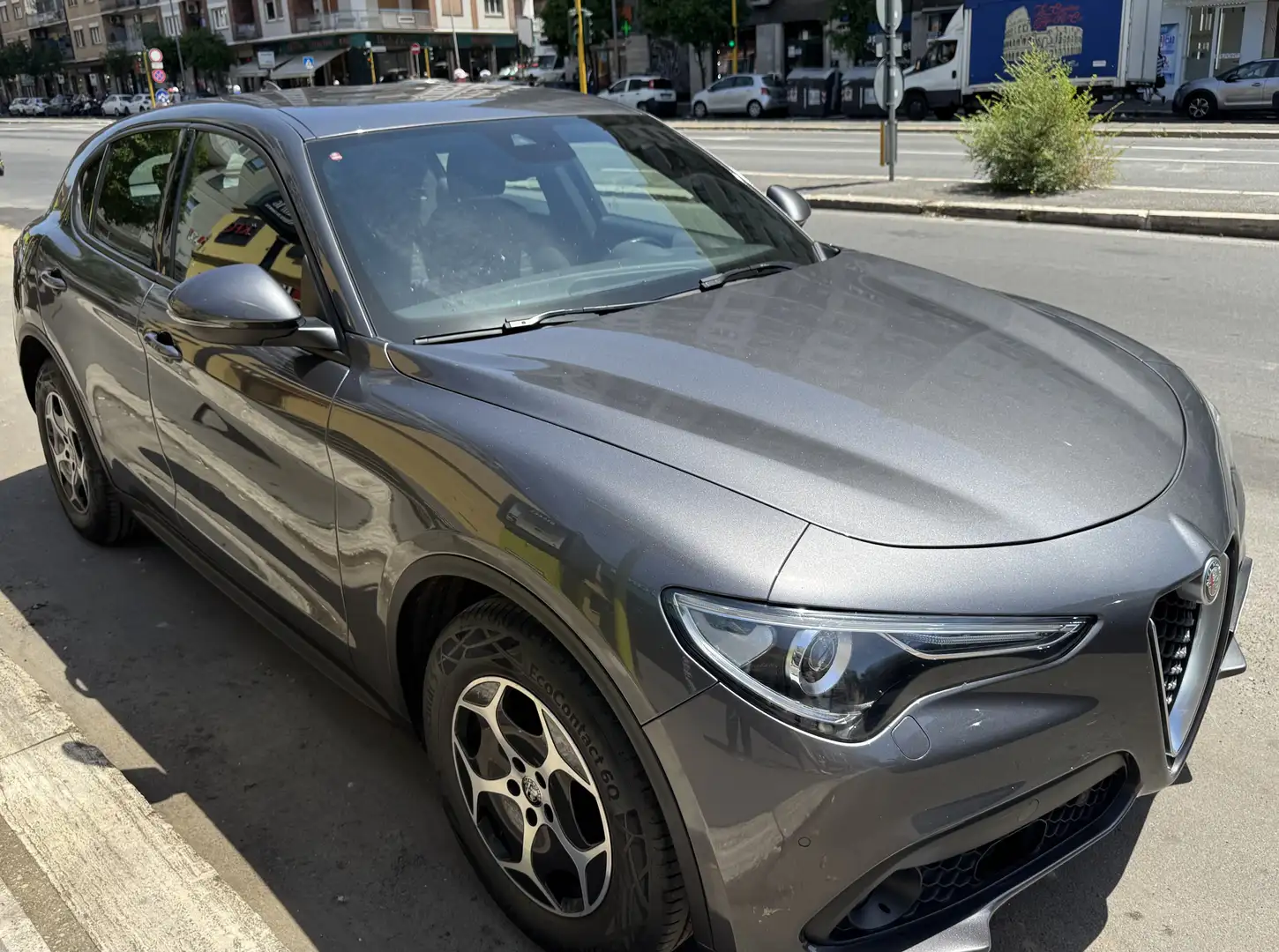 Alfa Romeo Stelvio 2.2 t Super Business rwd 160cv auto Gris - 2