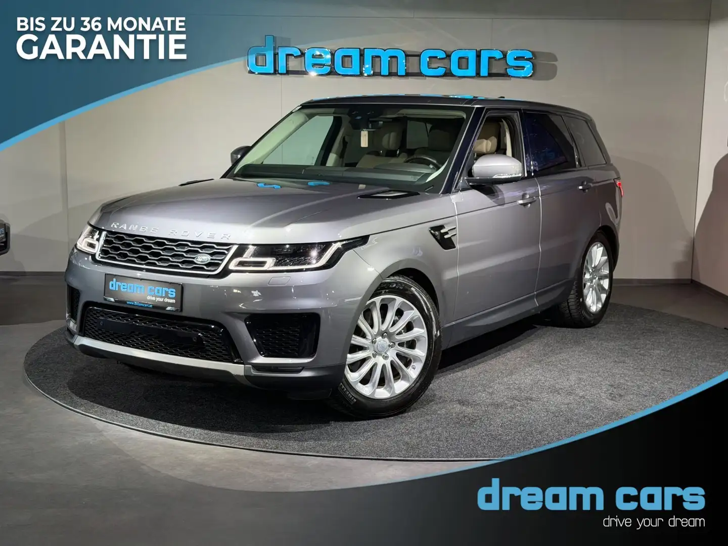 Land Rover Range Rover Sport Si4 PHEV400 AWD HSE / Facelift / Meridian / Leder Grau - 1