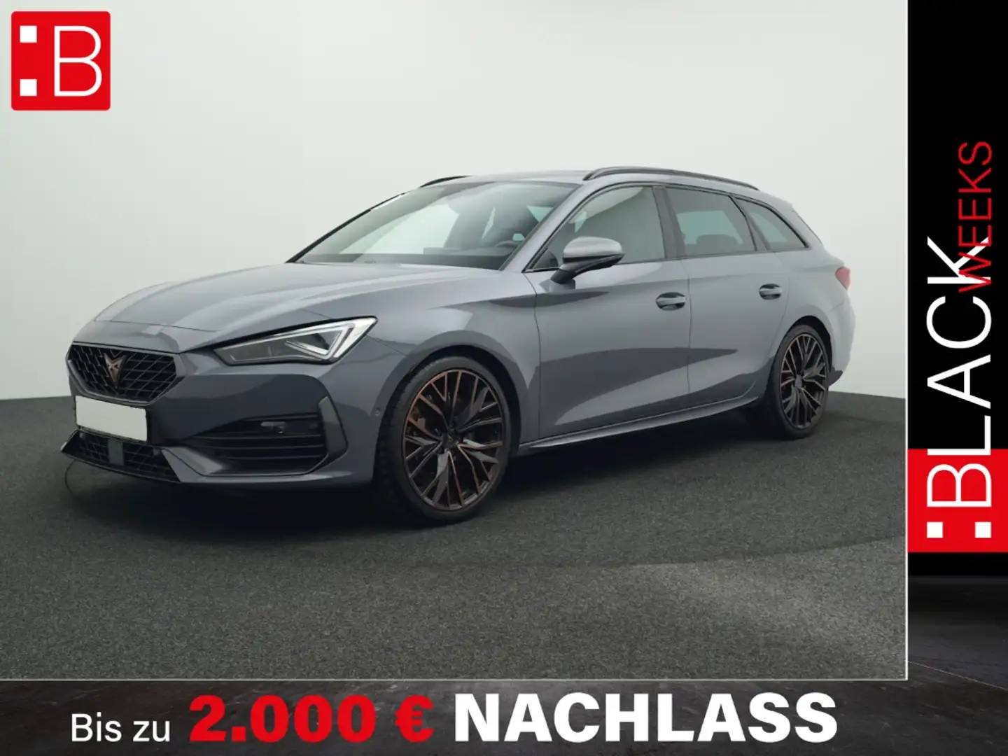 CUPRA Leon Sportstourer 2.0 TSI DSG 4Dr. VZ PANO AHK ACC ALU Grau - 1