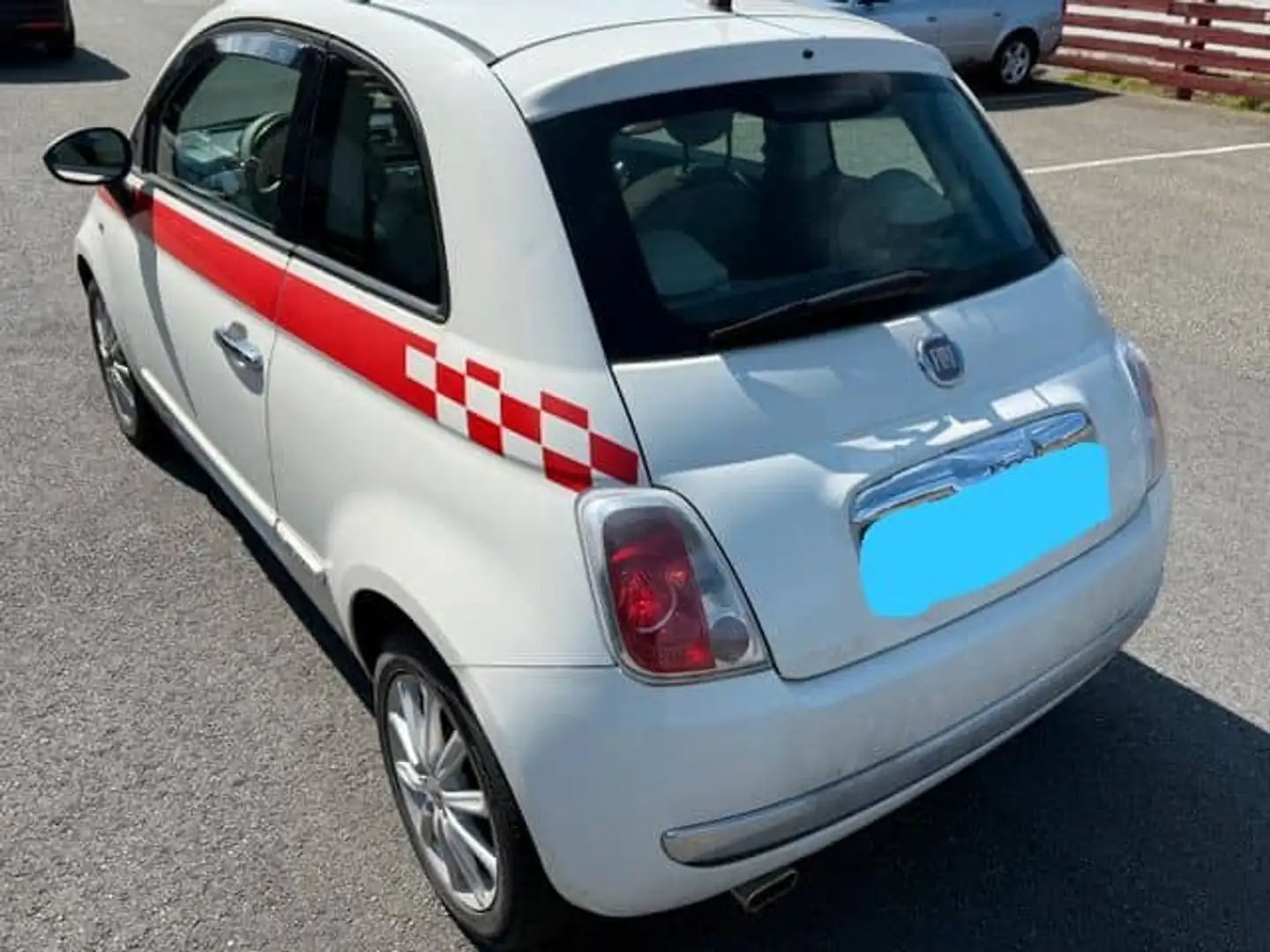 Fiat 500 500 1.3 mjt 16v Lounge 75cv Bianco - 2