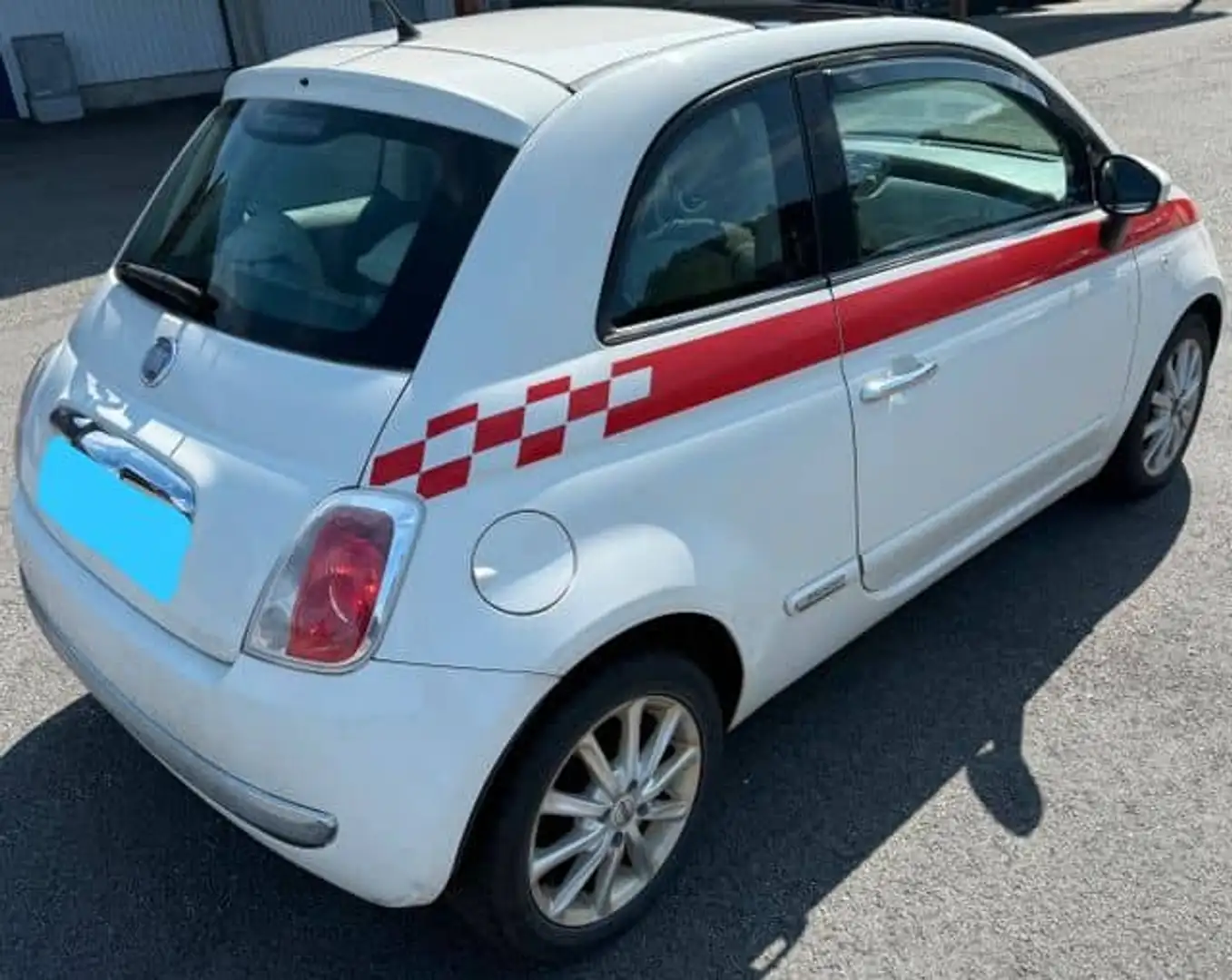 Fiat 500 500 1.3 mjt 16v Lounge 75cv Bianco - 1