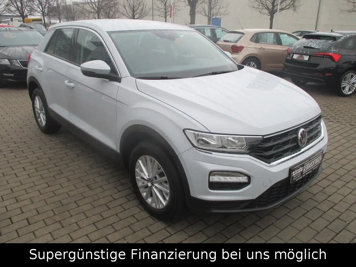 Volkswagen T-Roc GARANTIE,KLIMA,1-HAND Weiß - 1