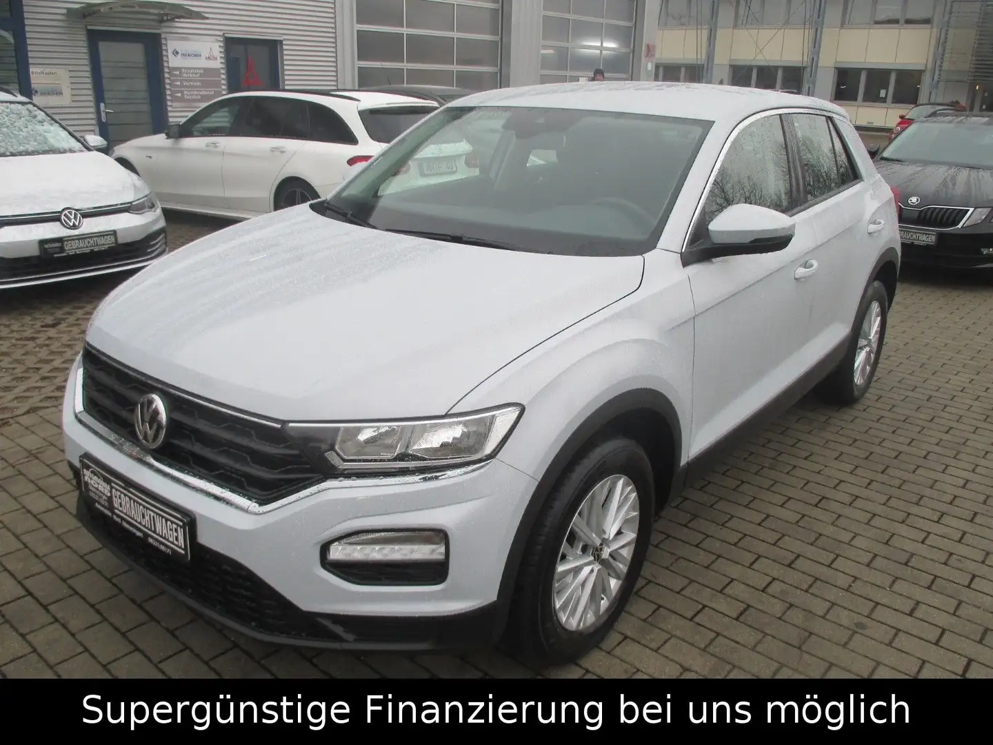 Volkswagen T-Roc GARANTIE,KLIMA,1-HAND Weiß - 2