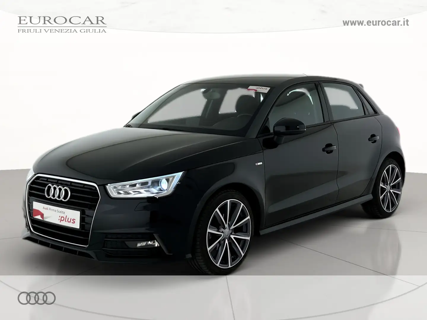 Audi A1 sportback 1.4 tdi admired s-tronic Schwarz - 1
